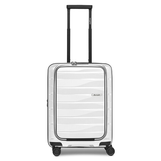 Bergpfeil Travel 4 ruote Carrello della cabina 55 cm Scomparto per laptop con piega di espansione