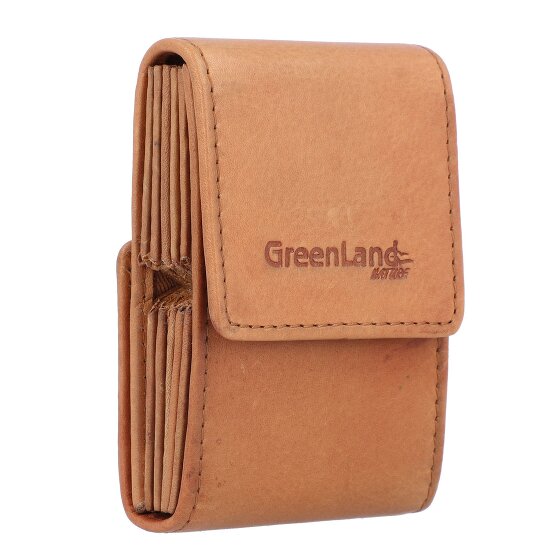 Greenland Nature GreenLand NATURE Custodia per carta di credito Protezione RFID Pelle 7 cm