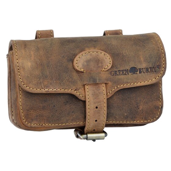 Greenburry Marsupio militare vintage in pelle 16 cm
