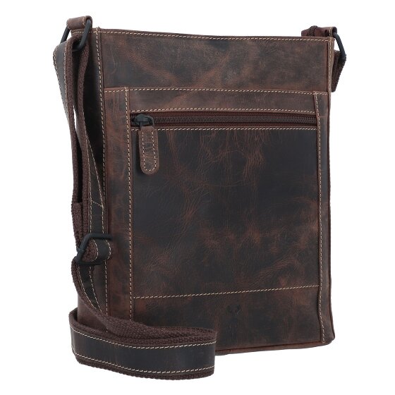 Jack Kinsky Baltimore 30 Borsa a tracolla Pelle 30 cm