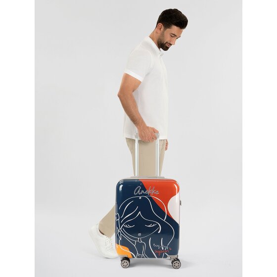 Anekke Eikon 4 ruote Carrello della cabina 55 cm con piega di espansione