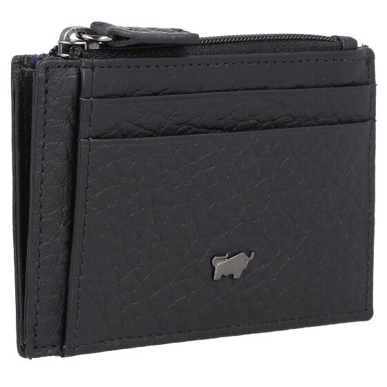 Braun Büffel Yannik Custodia per carta di credito Protezione RFID Pelle 11 cm
