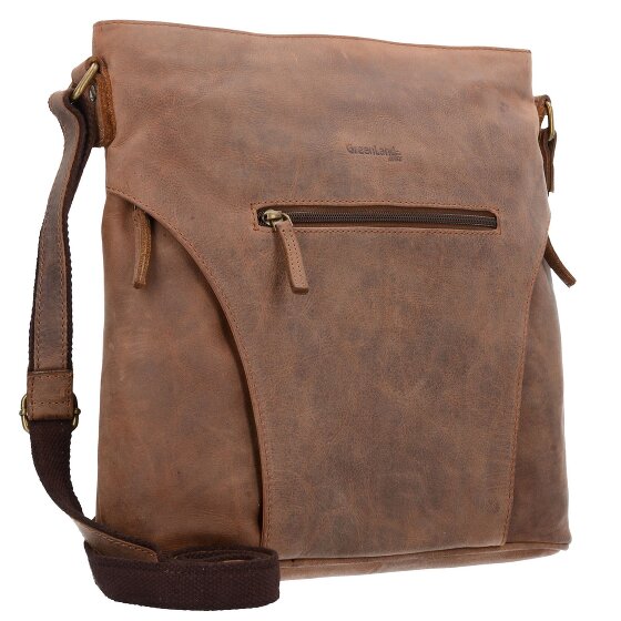 Greenland Nature Montenegro Borsa a tracolla in pelle 33 cm