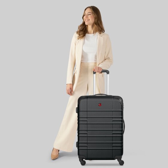 Wenger Amplar Evo 4 ruote Carrello M 65 cm con piega di espansione