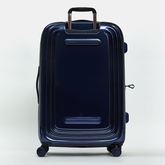 Mandarina Duck Logoduck + Metal 4 ruote Carrello L 75 cm con piega di espansione