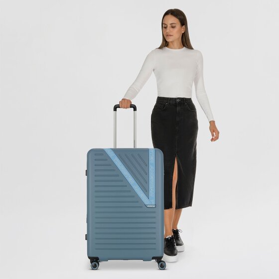 American Tourister Dynabelt 4 ruote Carrello 77 cm con piega di espansione
