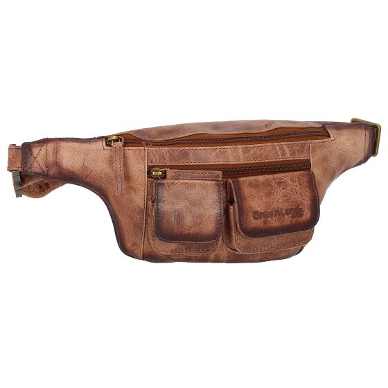 Greenland Nature Mascu & Line Marsupio RFID in pelle 21 cm