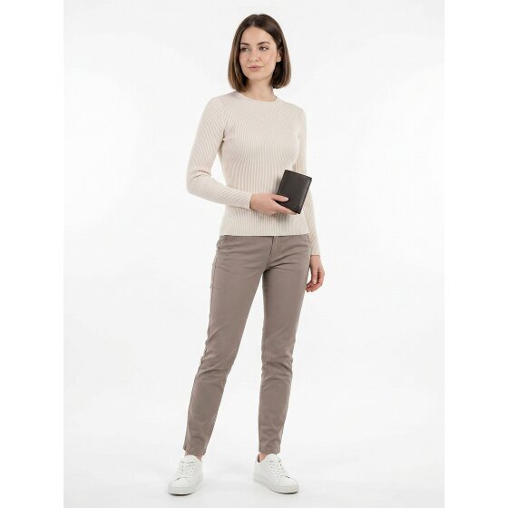 oxmox Leather Portafoglio Protezione RFID Vera Pelle 10 cm
