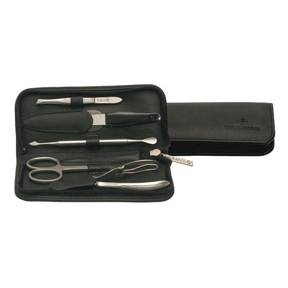 Windrose Nappa Scatola per gioielli Pelle 14 cm