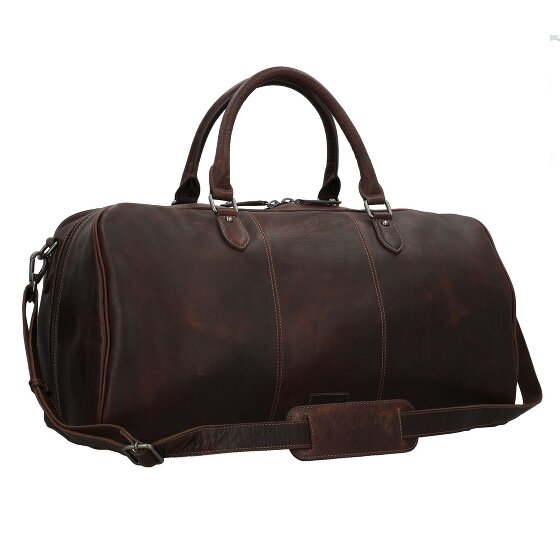Jack Kinsky Porto 4 Borsa da viaggio Weekender Pelle 55 cm