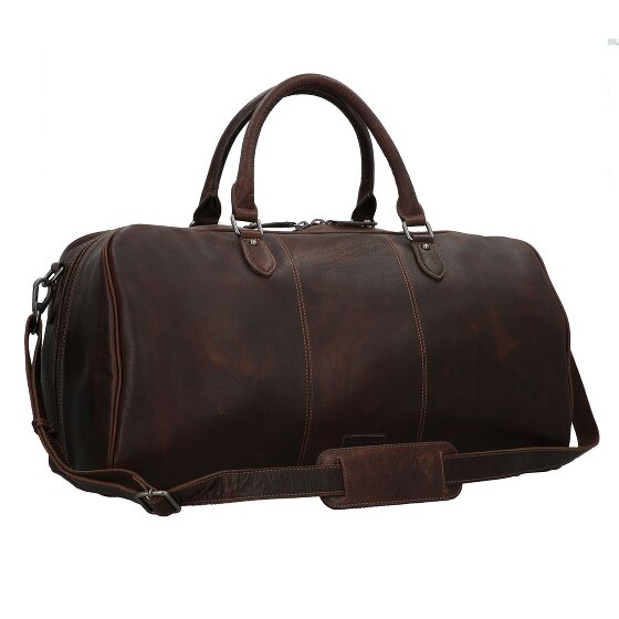 Jack Kinsky Porto Borsa da viaggio Weekender Pelle 55 cm