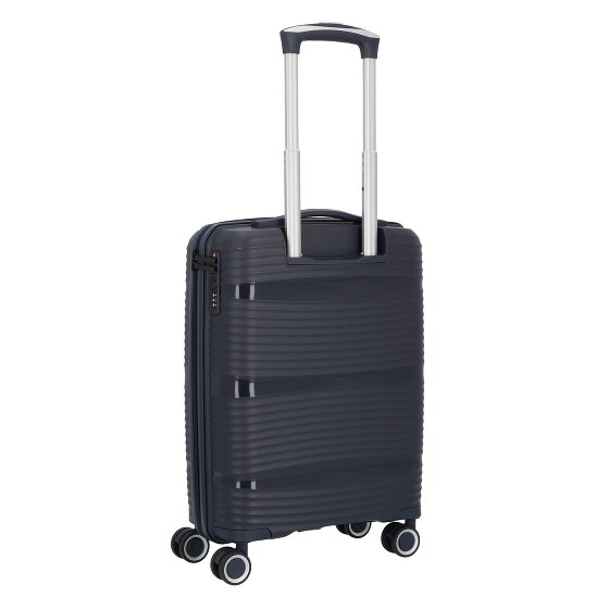 d&n Travel Line 4200 4 ruote Carrello della cabina S 55 cm