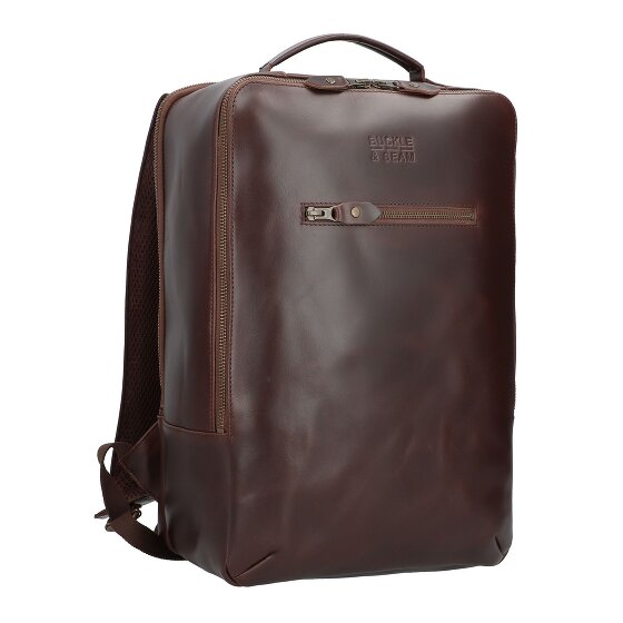 Buckle & Seam Zaino Leon in pelle 41 cm Scomparto per computer portatile