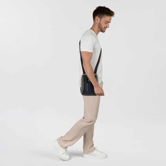 Piquadro Borsa a tracolla Urban in pelle 17 cm