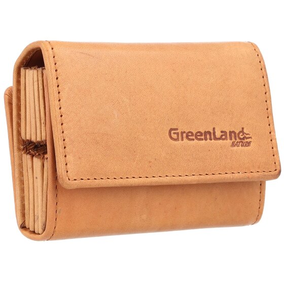 Greenland Nature Custodia per carte di credito Nature RFID in pelle 10 cm
