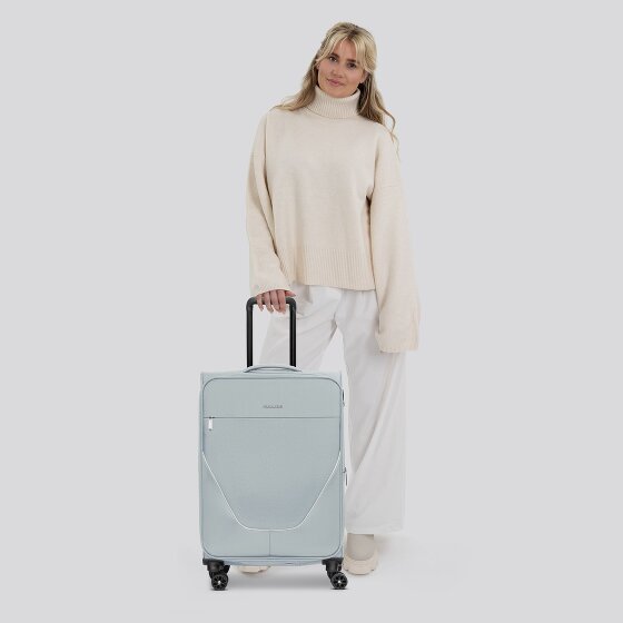Stratic taska Trolley a 4 ruote M 65 cm con piega a espansione