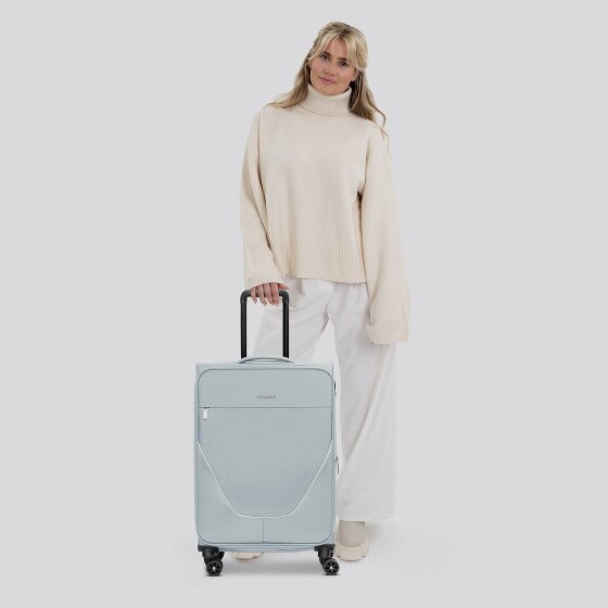 Stratic taska Trolley a 4 ruote M 65 cm con piega a espansione