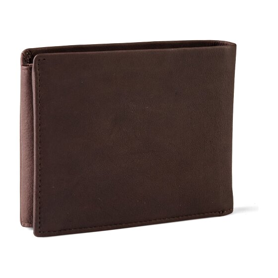 Esquire Chicago Portafoglio Protezione RFID Pelle 12 cm