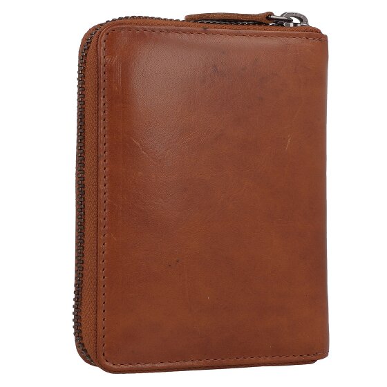 Greenburry Newport Portafoglio Protezione RFID Pelle 13 cm