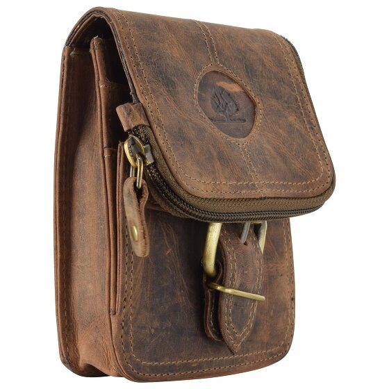 Greenburry Marsupio vintage in pelle 14,5 cm
