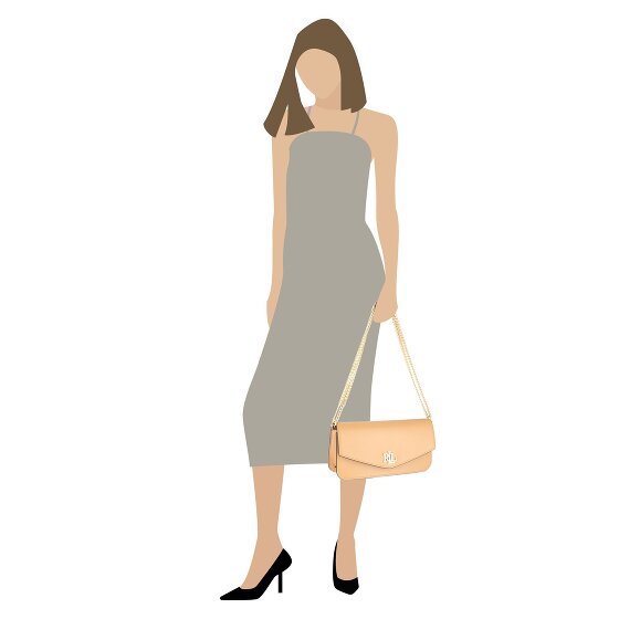 Lauren Ralph Lauren Sawyer Borsa a tracolla Pelle 26 cm