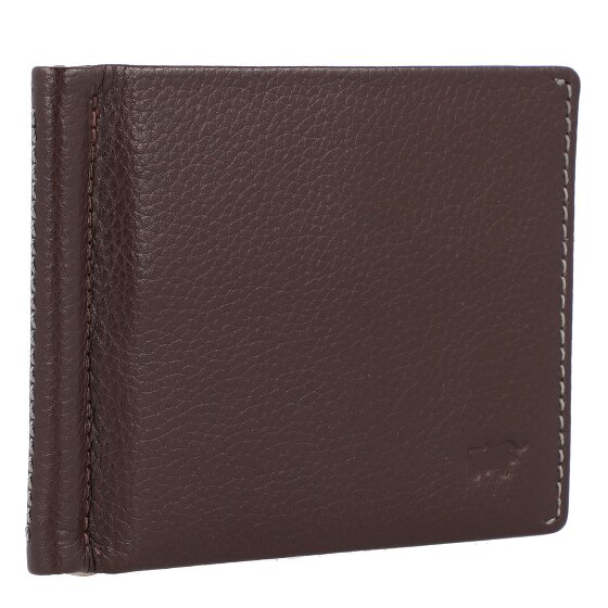 Braun Büffel Portafoglio Prato RFID in pelle 11 cm