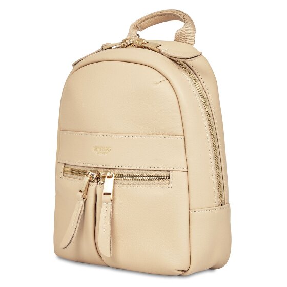 Knomo Mayfair Luxe Beauchamp XXS City Zaino RFID in pelle 20 cm