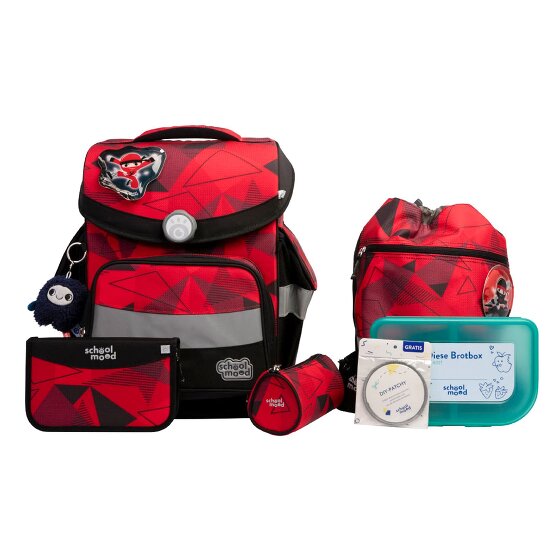 School-Mood Timeless Pro Set di borse per la scuola 7 pezzi