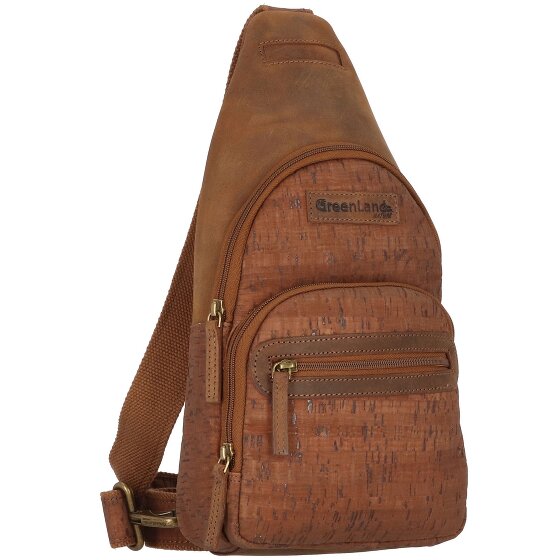 Greenland Nature Borsa a tracolla in pelle Nature 37 cm