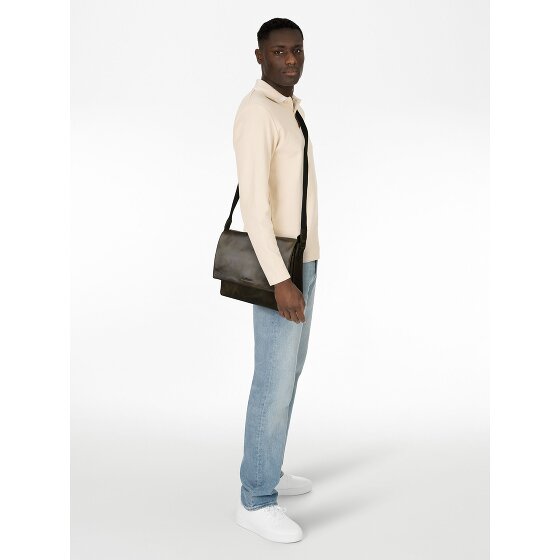 Greenburry Newport Messaggero Vera Pelle 35 cm