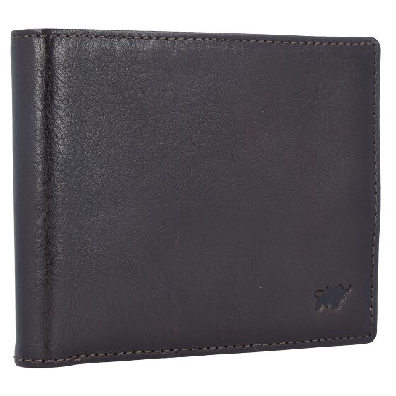 Braun Büffel Arezzo Portafoglio RFID in pelle 12 cm