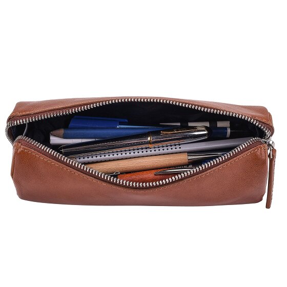 Leonhard Heyden Astuccio per matite Cambridge in pelle 20,5 cm