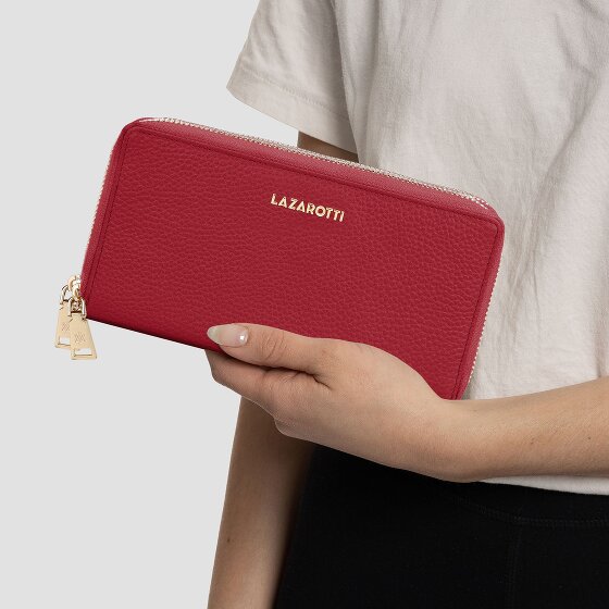 Lazarotti Bologna Leather Portafoglio Protezione RFID Pelle 20 cm