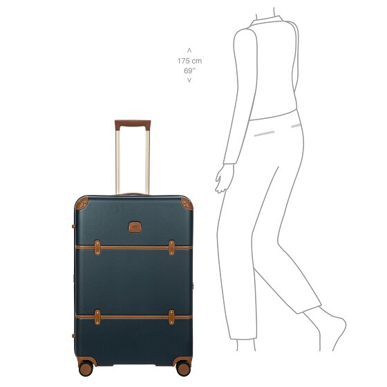 Bric's Bellagio 4 ruote Carrello 76 cm con piega di espansione