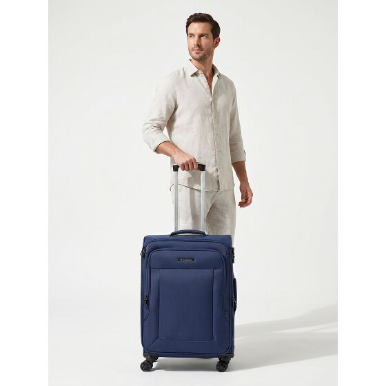 Franky Melbourne 3.0 Carrello a 4 ruote da 69 cm con piega ad espansione