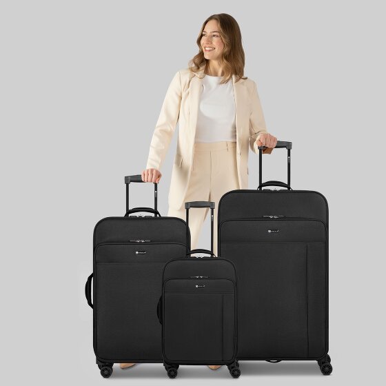 Check.In Sevilla 2.0 4 ruote Set di valigie 3 pezzi