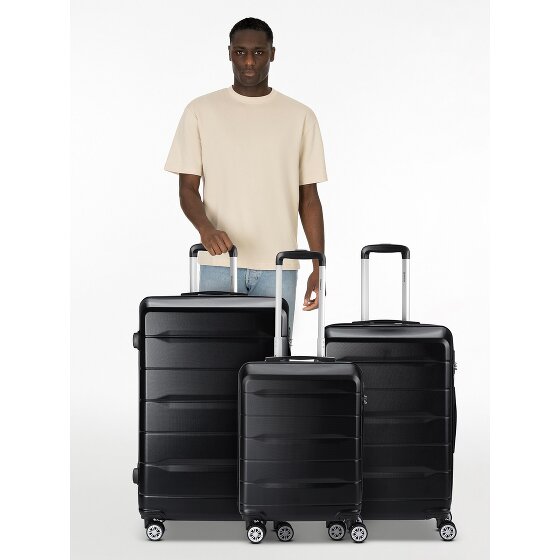 Benzi 5583 4 ruote Set di valigie 3 pezzi