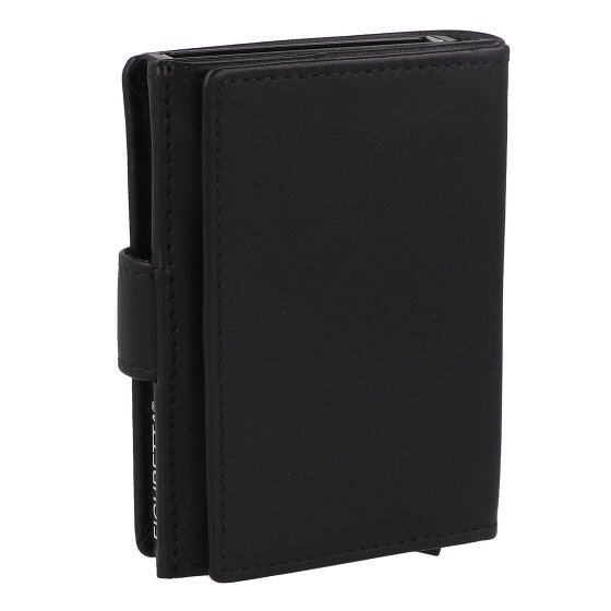 Greenburry Nappa Custodia per carta di credito Protezione RFID Pelle 8 cm