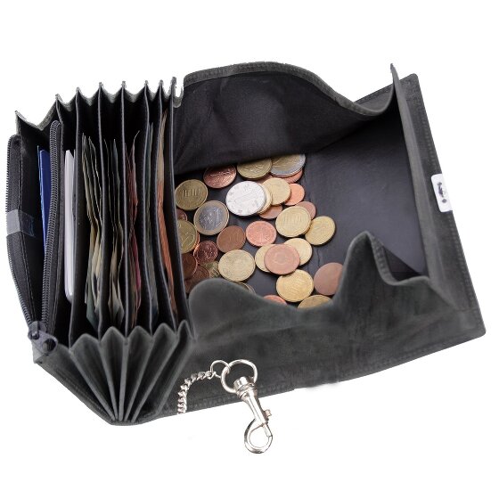 Alassio Portafoglio da cameriere in pelle 18,5 cm Alassio Portafoglio da cameriere in pelle 18,5 cm