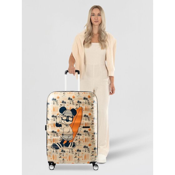 American Tourister Wavebreaker Disney 4 ruote Carrello 77 cm