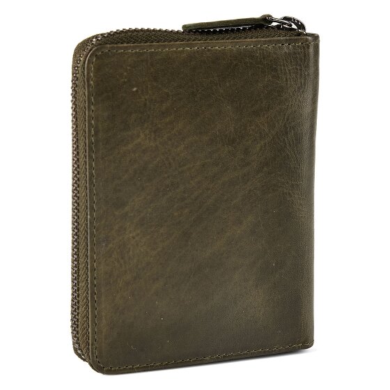 Greenburry Newport Portafoglio Protezione RFID Pelle 13 cm