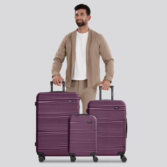 Redolz Essentials 16 3-SET 4 ruote Set di valigie 3 pezzi