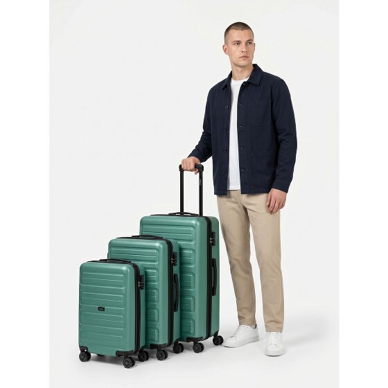 Redolz Essentials 08 3-SET 4 ruote Set di valigie 3 pezzi