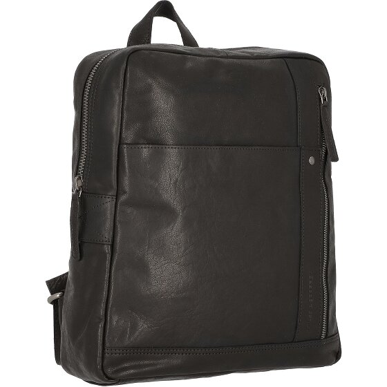 Spikes & Sparrow Zaino Bronco in pelle 34 cm Scomparto per computer portatile