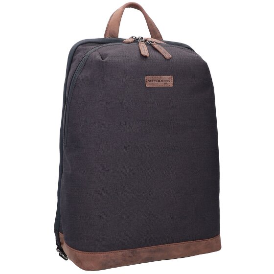 Greenburry Zaino Derby in PET riciclato Scomparto per laptop da 43 cm
