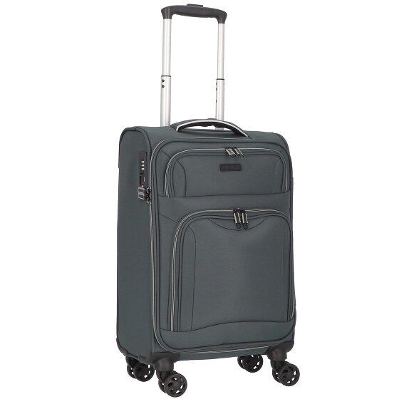 d&n Travel Line 9204 4 ruote Trolley cabina 55 cm