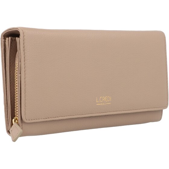 L.Credi Portafoglio Evelyn in pelle 20 cm