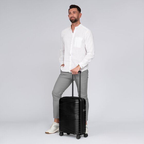 Pactastic Collection 02 THE CABIN 4 ruote Trolley cabina 55 cm