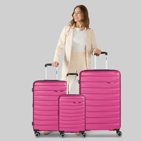 Bench Paris 4 ruote Set di valigie 3 pezzi con piega di espansione