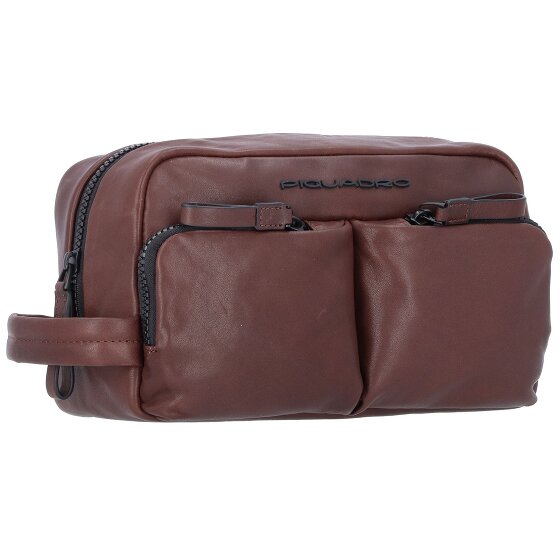 Piquadro Harper Borsa da toilette Pelle 23 cm